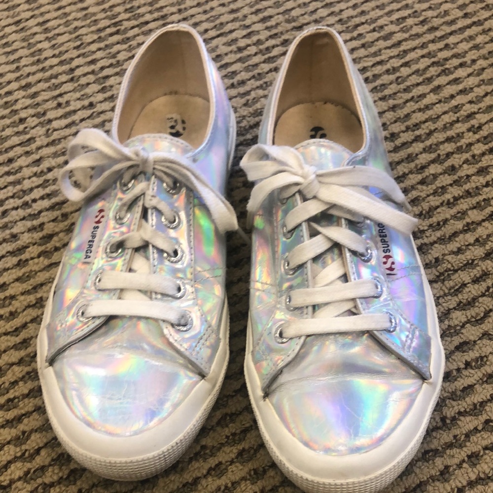 Superga metallic sneakers size EU 37. Us 6.5